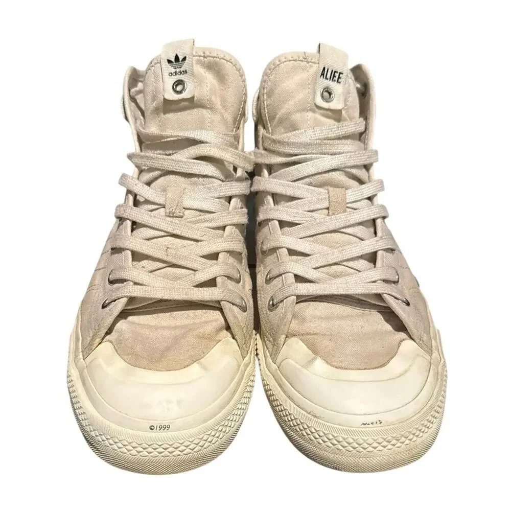 Adidas Alife X Nizza High A Way  Of Life US Size 11.5 Cloud Beige Sneakers